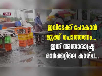 ഇവിടേക്ക് പോകാൻ മൂക്ക് പൊത്തണം...  ഇത് അന്താരാഷ്ട്ര മാര്‍ക്കറ്റിലെ കാഴ്ച...