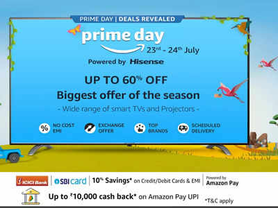 Amazon Sale : 10 हजार रुपये से कम में मिल रही हैं ये 24 इंच TV, Prime Day Sale में पाएं बंपर डिस्काउंट