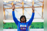 Neeraj Chopra News: वो लगाया सिल्वर पर निशाना, नीरज के मेडल की जीतने की एक-एक तस्वीर देखिए