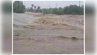 Sehore : सीहोर में मूसलाधार बारिश से सीवन नदी उफान पर, कर्बला पुल हुआ जलमग्‍न