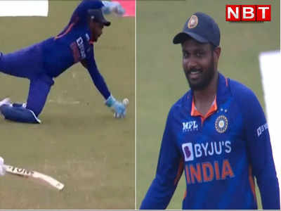 Ind vs Wi Sanju Samson: विकेटकीपर संजू सैमसन की और छलांग, दूसरे वनडे में भी सिराज की बॉल बाउंड्री पार जाने से बचाई