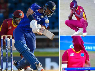 IND vs WI 2nd ODI: अक्षर पटेल ने कर दी ऐसी हालत, हार के बाद मुंह छुपाते फिर रहे थे कैरेबियाई खिलाड़ी