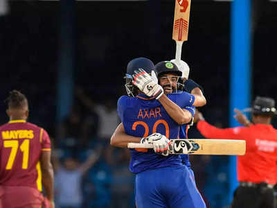 विजय वेस्ट इंडिजवर पण धक्का बसला पाकला; वनडे क्रिकेटमध्ये पहिल्यांदाच इंडियानं केला हा विक्रम