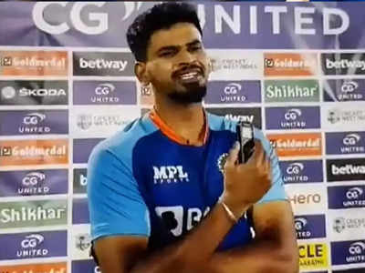 Shreyas Iyer English: श्रेयस अय्यर हिंदी बोलते-बोलते कर बैठे बड़ी गलती, फिर तुरंत सुधारी अपनी अंग्रेजी