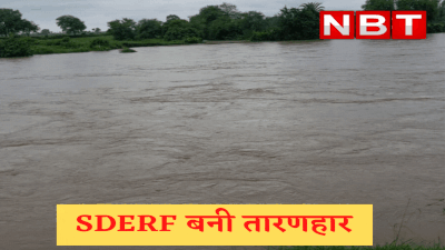 MP: कैथन नदी में अचानक पानी बढ़ने से फंस गए 29 ग्रामीण, SDERF की टीम ने सबको सुरक्षित निकाला