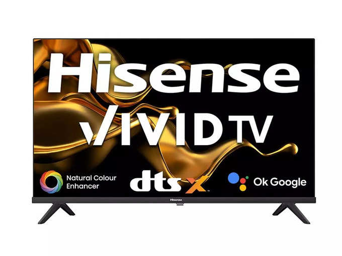 ​Hisense 43 inches Android 11 Series Full HD Smart Certified Android LED TV 43A4G (Black)