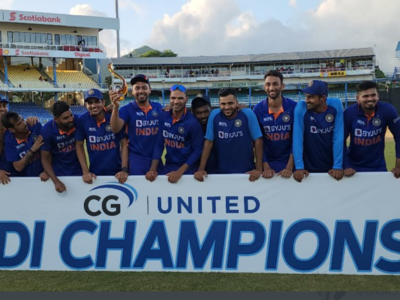 भारतीय संघाकडून विंडीजचा सुपडा साफ, ३-० ने मालिका विजय, शुभमन गिल सामन्याचा हिरो