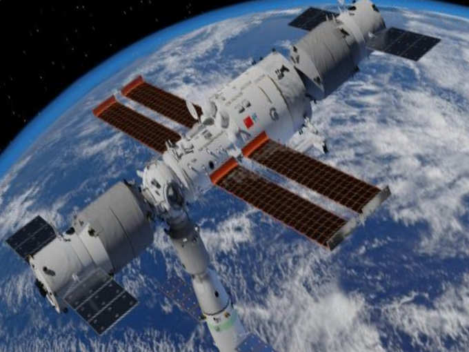 chinese space station.