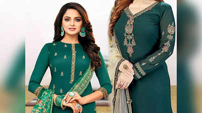 सावन में और हरियाली तीज पर हरे रंग का Salwar Suit पहनना दे सकता है शुभ फल, हैवी वर्क से हैं पूरी तरह लैस
