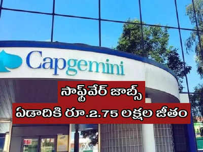 Capgemini: డిగ్రీ అర్హతతో సాఫ్ట్‌వేర్‌ ఉద్యోగాలు.. ఏడాదికి రూ.2,75,000 జీతం.. ఇంటర్వ్యూ ద్వారా అభ్యర్థుల ఎంపిక