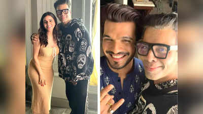 Shraddha Arya-Arjun Bijlani: श्रद्धा आर्या चलीं बॉलीवुड, अर्जुन ने भी मारा बड़ा हाथ, करण जौहर संग फोटो वायरल