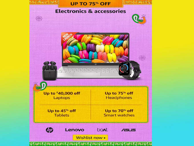 Electronic Products on amazon great freedom festival sale