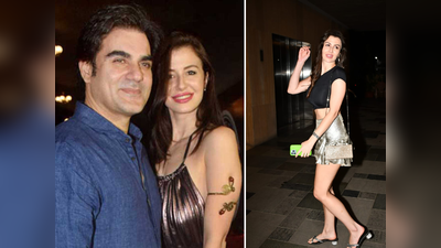पार्टी में छोटी सी स्कर्ट पहन पहुंची अरबाज खान की गर्लफ्रेंड जॉर्जिया, हॉट लुक के सामने मलाइका भी हैं फेल