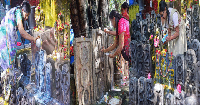 Naga Panchami celebration Nagara Panchami at Sanmpangiram nagar