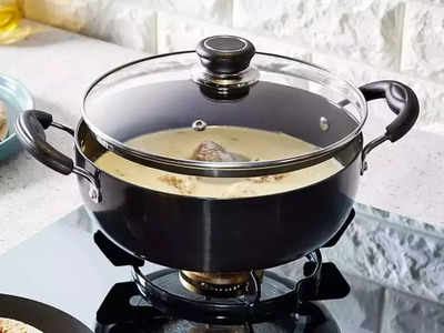 तब्बल ५१% पर्यंत डिस्काउंट मिळतो आहे non stick kadai वर!