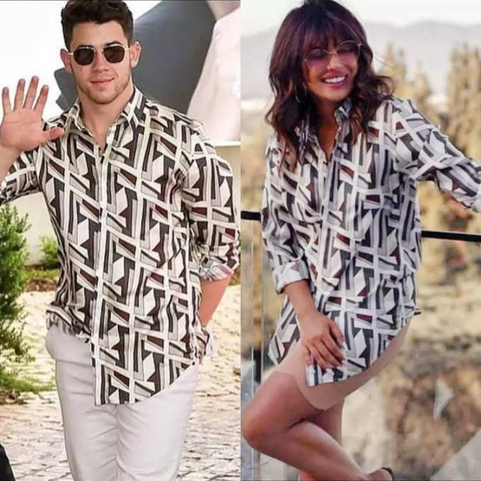 priyanka nick similar outfit