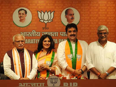 Kuldeep Bishnoi joins BJP: पत्नी संग भाजपा में शामिल होने के बाद क्‍या बोले कुलदीप बिश्नोई?