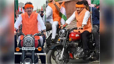 Tiranga Bike Rally: হেলমেট ছাড়াই ত্রিরঙা সমাবেশে বাইকে মনোজ তিওয়ারি! মন্ত্রীকে জরিমানা পুলিশের