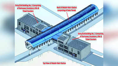 Patna Metro: ऐसा होगा पटना मेट्रो का मलाही पकड़ी स्टेशन, देख लीजिए तय डिजायन