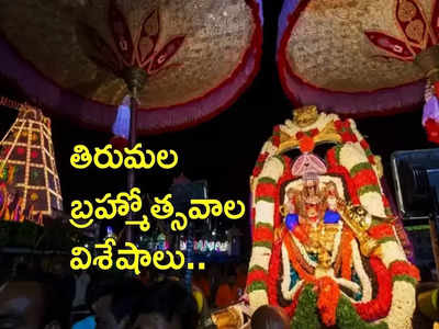 Tirumala Brahmotsavam తిరుమల బ్రహ్మోత్సవాల ప్రత్యేకతలేంటో తెలుసా... ఈ వేడుకలను ఎప్పుడు, ఎలా నిర్వహిస్తారంటే..