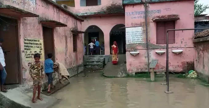 गोपालगंज में बाढ़ से हालात