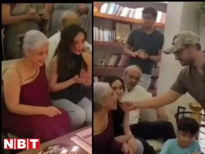 Aamir Khan Sister: आमिर खान ने मनाया अपनी बहन निखत का 60वां बर्थडे, अरसे बाद साथ दिखा हंसता-खेलता खान परिवार