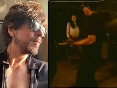 Shah Rukh Khan Dance Video: शाहरुख खान का अनदेखा वीडियो इंटरनेट पर छाया, फेमस पंजाबी गाने पर लगा रहे ठुमके