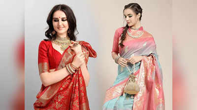 Silk Saree की प्राइस ₹500 से भी काफी ज्यादा है कम, पहनकर दिखेंगी सबसे अलग और आकर्षक