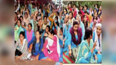 Gurgaon News: 3 दिन और बढ़ी NHM के कर्मचारियों की हड़ताल, ऐंबुलेंस नहीं चलीं, मरीज रहे परेशान