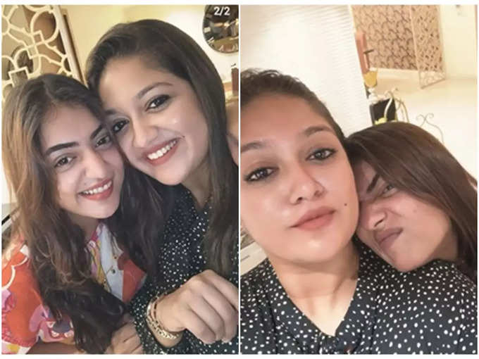 meghana raj s selfie with nazriya nazim