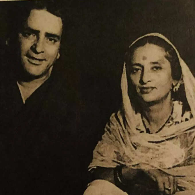 raj kapoor parents