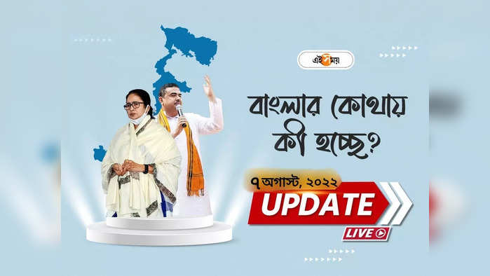 West Bengal News Live Updates: সোমবার থেকেই ভারী থেকে অতি ভারী বৃষ্টিপাতের পূর্বাভাস দক্ষিণবঙ্গে, সঙ্গে চলবে ঝোড়ো হাওয়া