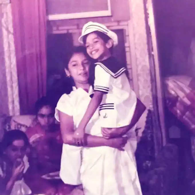 rupali ganguly childhood