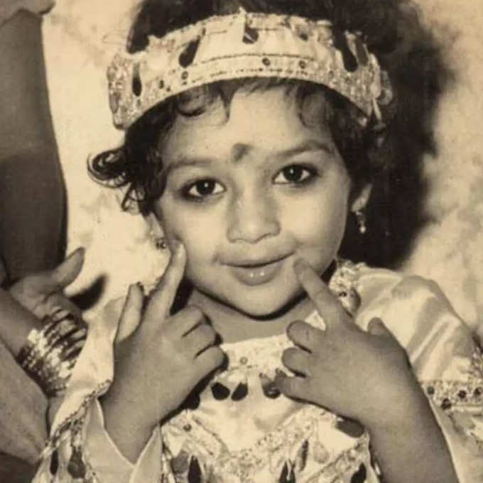 rupali ganguly childhood