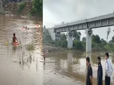 ભરુચઃ અમરાવતી નદીમાં દશામાની મૂર્તિ વિસર્જન કરવા ગયેલા 3 યુવકો તણાયા, એકનો બચાવ