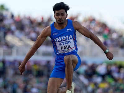 तिसरे Gold Medal... तिहेरी उडीत भारताने सुवर्ण आणि रौप्यपदकावर नाव कोरत रचला इतिहास...