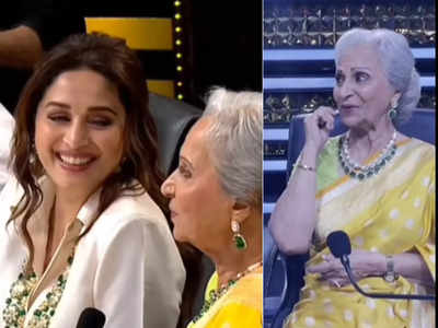 Madhuri Dixit Video: जब माधुरी के इस टेलेंट को देख शॉक्ड हो गईं वहीदा रहमान, बोलीं- OMG ये कैसे कर लेती हो