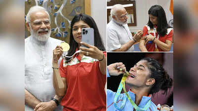Nikhat Zareen PM Modi Selfie: पीएम मोदी के साथ फिर लूंगी सेल्फी... गोल्डन गर्ल निकहत जरीन का अंदाज तो देखिए