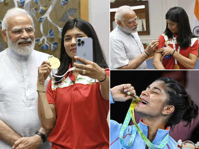 Nikhat Zareen PM Modi Selfie: पीएम मोदी के साथ फिर लूंगी सेल्फी... गोल्डन गर्ल निकहत जरीन का अंदाज तो देखिए