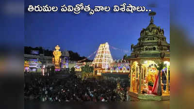 TTD Annual Pavithrotsavam తిరుమలలో తొలిసారి పవిత్రోత్సవాలు ఎప్పుడు నిర్వహించారు.. శ్రీవారి పవిత్రోత్సవాల ప్రాముఖ్యతలేంటి?