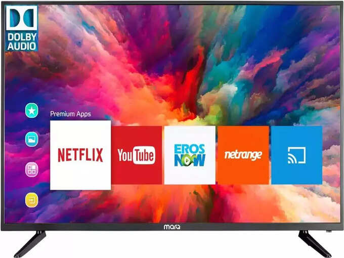 ​MarQ By Flipkart 24 inch HD Ready LED TV (24HDNDMSVAB)