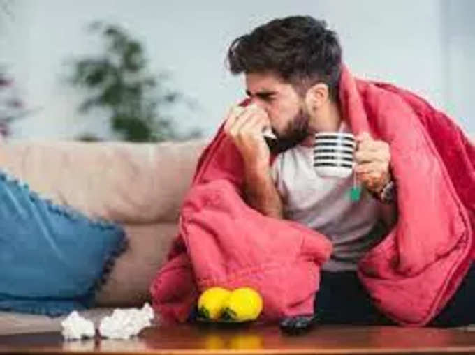 ​सतत सर्दी आणि तापाचा त्रास जाणवणे