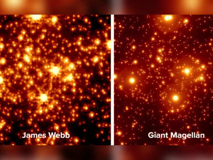 james webb comparision