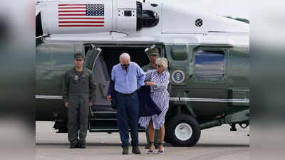 Joe Biden Jacket: अपना कोट तक नहीं पहन पाए अमेरिकी राष्‍ट्रपति जो बाइडन, पत्‍नी को करनी पड़ी मदद, चश्‍मा भी गिरा, वीडियो वायरल