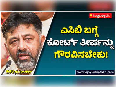 ACB Scrap: ಬೇರೆ ರಾಜ್ಯಗಳಲ್ಲೂ ಎಸಿಬಿ ಇದೆ: ಕೋರ್ಟ್‌ ತೀರ್ಪನ್ನು ಗೌರವಿಸುತ್ತೇವೆ: ಡಿಕೆ ಶಿವಕುಮಾರ್‌