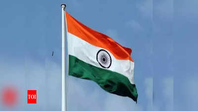 National Flag: ఆకట్టుకుంటున్న జెండా... కూరగాయల వ్యాపారి క్రియేటివిటికి ఫిదా
