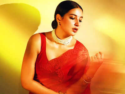 Subhashree Ganguly: ডিপকাট ব্লাউজ ও পাতলা লাল শাড়িতে তাক লাগালেন শুভশ্রী! ছবি দেখেই মন হারাল নেটপাড়া