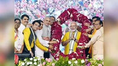 PM Modi ఇప్పటికిప్పుడు ఎన్నికలొస్తే ఎన్డీఏదే అధికారం.. తగ్గని మోదీ పాపులారిటీ: సీ-ఓటర్ సర్వే