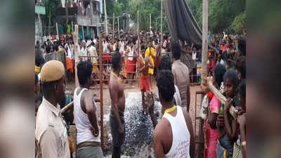 சீர்காழி மாதனம் முத்துமாரியம்மன் கோவில் தீமிதி திருவிழா; 10 ஆயிரம் பேர் தீமிதித்து நேர்த்திக்கடன்!