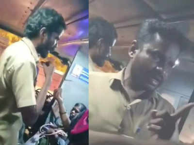 ஓசி டிக்கெட் தானே..? எங்கவேனாலும் போய் சொல்லு - கள்ளக்குறிச்சி வீடியோ!